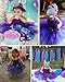 Tutu Dreams Girls Handmade Tutu Costumes Fancy Birthday Halloween Party (X-Large, Purple-teal)