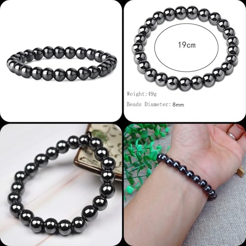4 Pcs Leather Studded Bracelets for Women, Mens Spiked Punk Rock Grunge Cuff Wristbands Emo Accessories Set for 80s 90s Outfits4