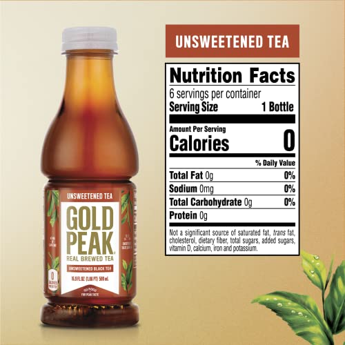 Gold Peak Tea, Unsweet Tea, 16.9 Fl Oz thumb #8