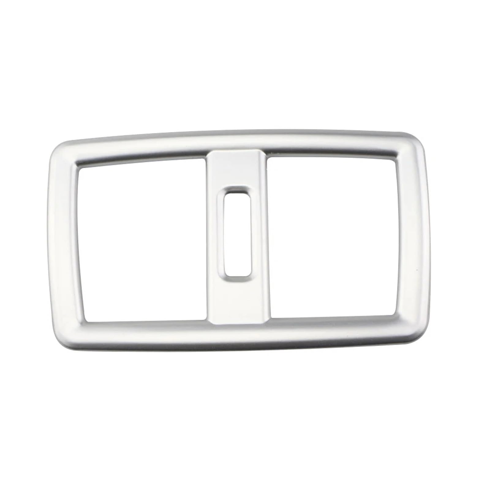 Car Trim Interior for BMW for X1 F48 2016-2022 Decoration Sticker Car Rear Air Conditioning AC Vent Outlet Trim Cover(ABS Sliver)