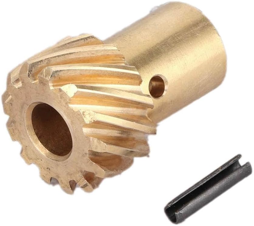 Bronze Distributor Gear Set Compatible with SBC/BBC Engines 0.491" Shaft Hydraulic Roller Cams 262-454 Engine Parts