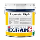 Peinture primaire professionnelle, isolant, pour travaux neufs et d'entretien, blanc, IMPRESSION HYDRO 4 litres