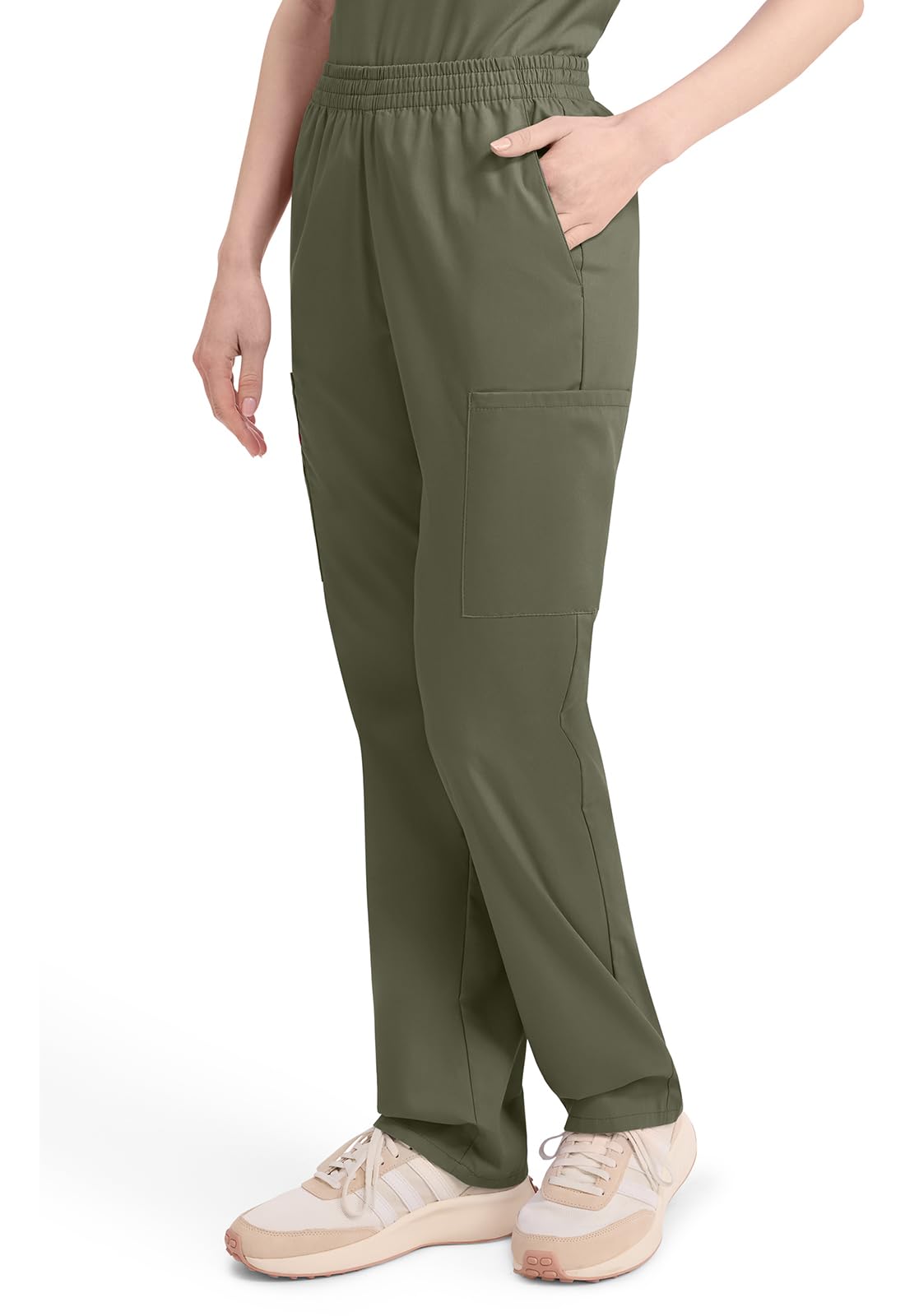 Dickies Podpis Elastyczny Pas Peeling Roślinny... ررررر ر Scrubs Tube Z Elastischer Taille - Spodnie operacyjne Kobiety