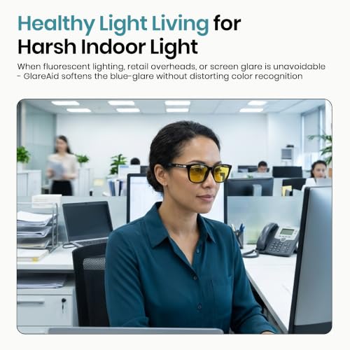 Image of Sleep ZM Blue Light Blocking & Light Sensitivity Glasses - 14 Lens Types for Comfort, Relaxation, Sleep & Relief