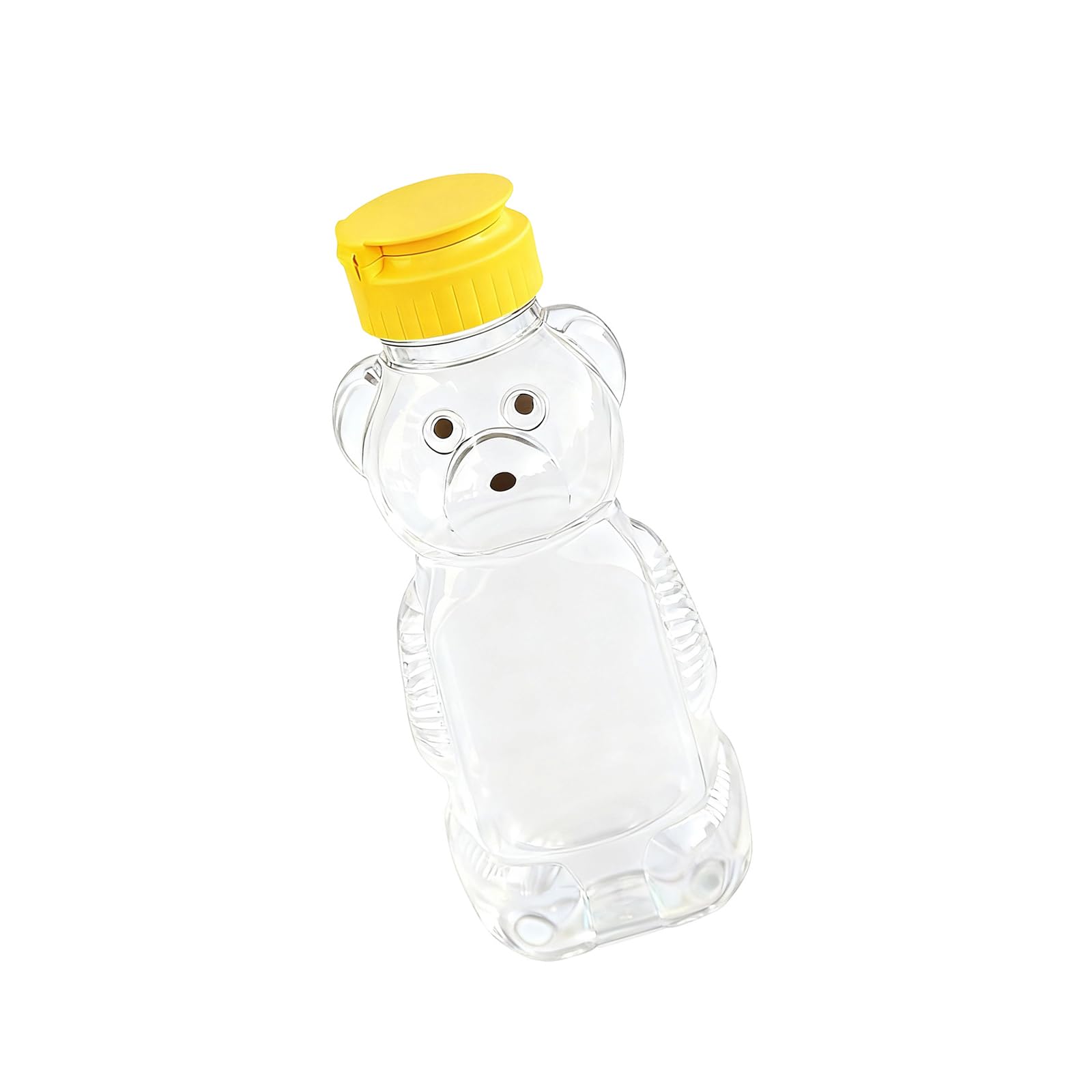 Kangnice Shape Drink Container with Spill Proof Cap Portable for Daily Beverages Bear Shape Storage Jar