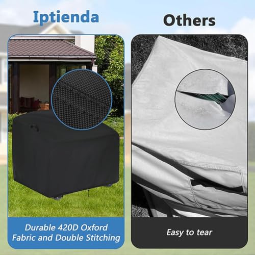 Cubierta protectora para silla de jardín para residentes costeros 8