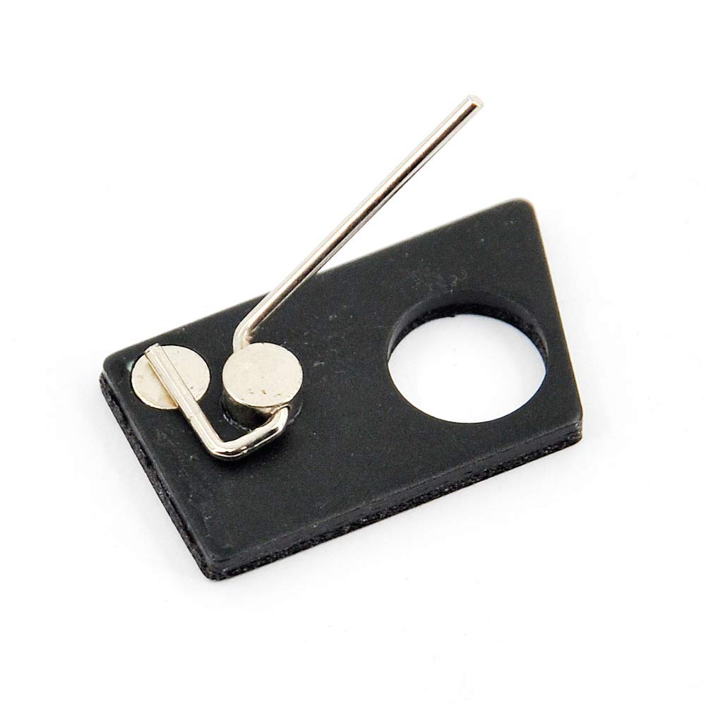 TOPOINT ARCHERY Alloy Magnetic Arrow Rest Tool Accessories for Recurve Bow Durable Black,10pcs a lot (Black, Left)