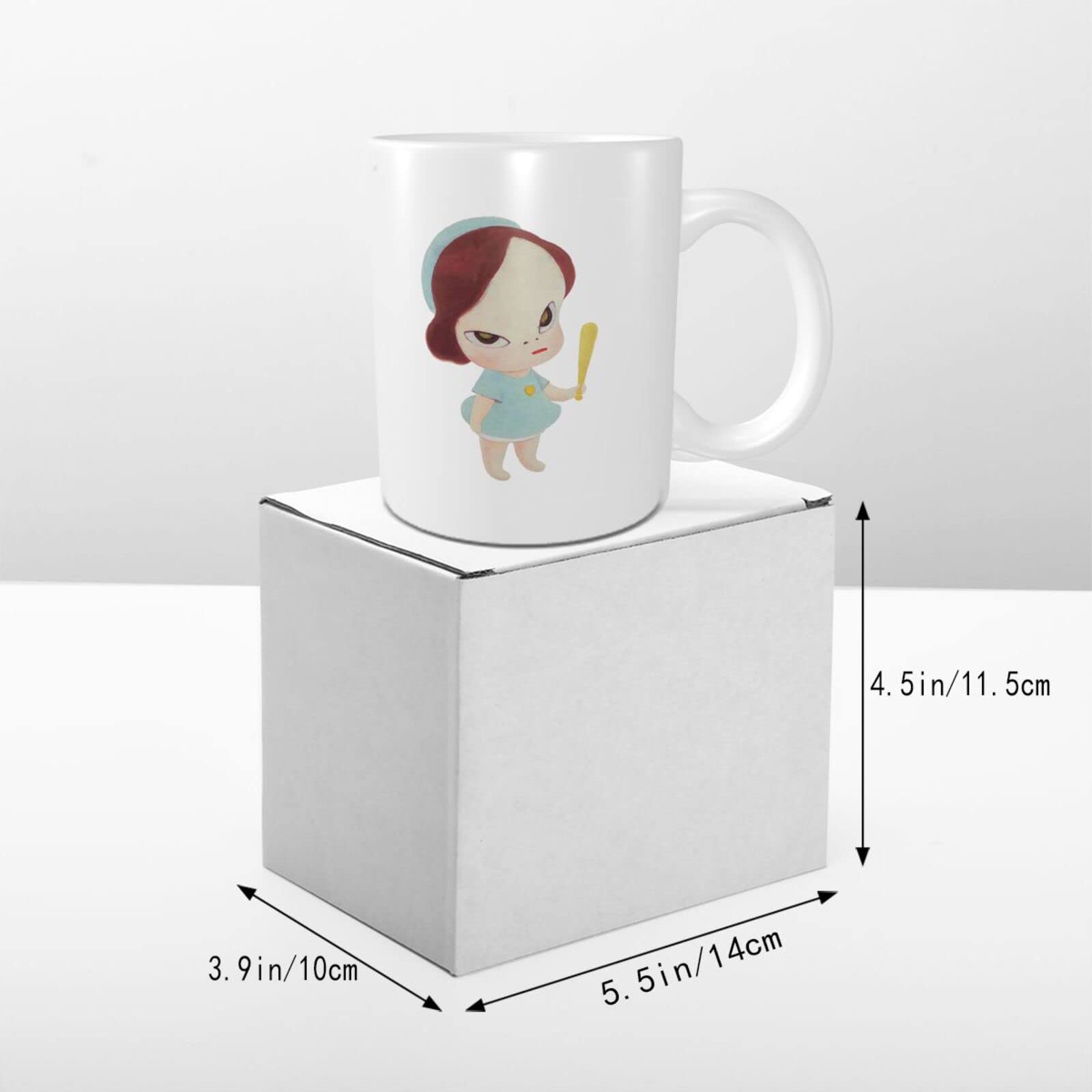 Amazon.co.jp: 人気 奈良美智 (5) カップ グラス 二重構造 マグカップ