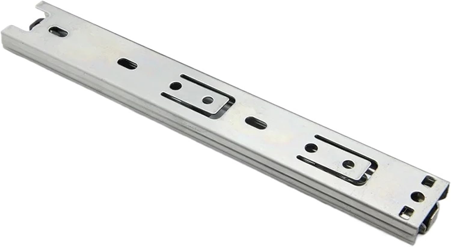 Drawer Track, Drawer Slide, Three Rail Drawer, Guide Rail, Slide Rail, Furniture Hardware Fittings, slipway(10 inhc 25cm)