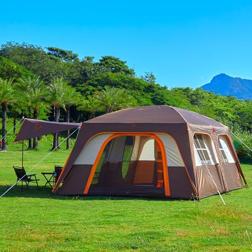 Carpa Grande KTT para 12-14 Personas, 2 Habitaciones miniatura 3