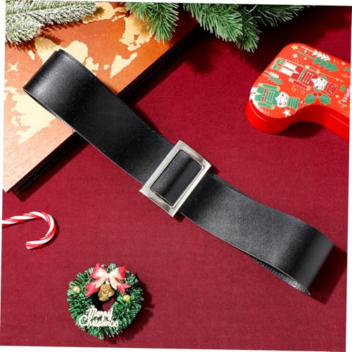 LIFKOME 3pcs Santa Claus Waistband with Buckles Christmas Costume Belts All Match Decorative for Men Women Waist Holiday Accessories4