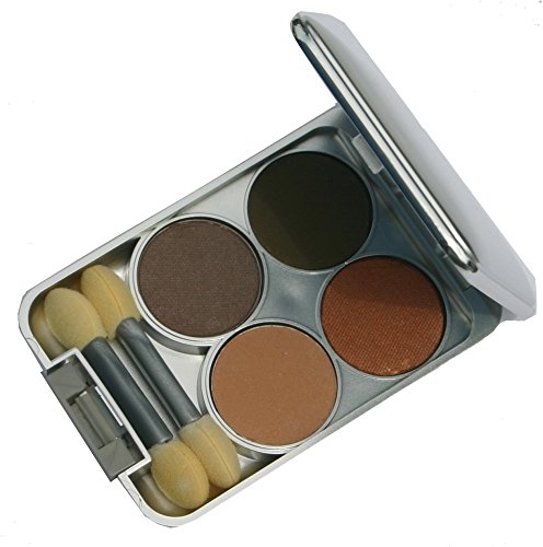 Shimmering Shades of Soft Shadows That Glide on Smoothly and Blend Easily Eye Shadow Quad Rain Forest