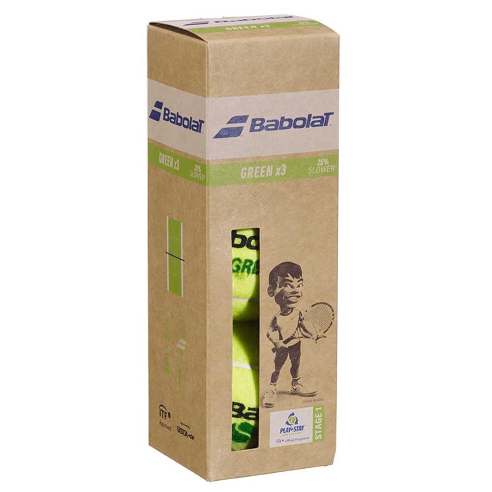 Babolat Green Tennis Balls Box 24 x 3 Balls