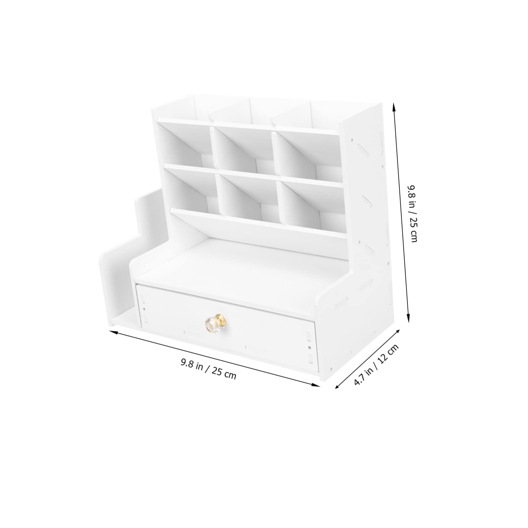 jojofuny Portapenne Tavolo Scatola Portapenne per Casa da Ufficio Decorativo Multifunzione Contenitore per Penne