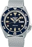 Gehäuse aus Edelstahl Seiko 5 Suits Herren-Uhr Edelstahl mit Metallband SRPD71K1