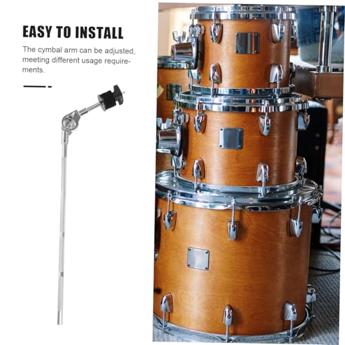 Accesorio de montaje para soporte de platillo, brazo de platillo con instalación fácil para instrumentos musicales miniatura 5