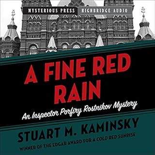 A Fine Red Rain Audiolibro Por Stuart M. Kaminsky arte de portada