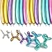 GuassLee Long Balloons for Balloon Animals Twisting Balloons - 100pcs Metallic Balloon Animal Kit 260q Balloons Magic Balloons for Birthday Party Decorations…