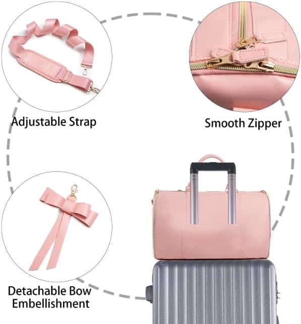 [Xozilo] コンバーチブル キャリーオン ガーメント - コンバーチブル ダッフル ガーメント 、衣類用コンバーチブル ダッフ