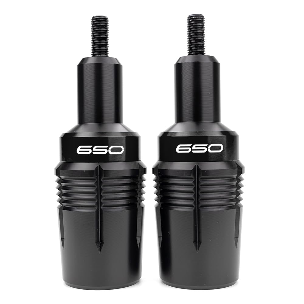 MOWOK Rahmenschutz-Pads Sturzbügel-Schutz für Kawasaki Ninja 650 Z650 Z650RS 2017-2024 2023 Z650 RS Z 650 2025 Schwarz