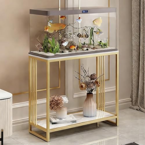 Support d'aquarium soudé sans assemblage meuble métallique robuste 60cm