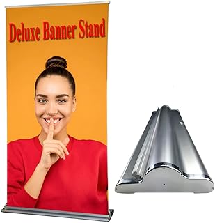 Deluxe Retractable Roll Up Banner Stand 33 Â½