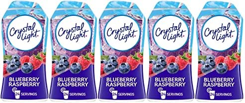 Crystal Light Liquid Enhancer 5 Pack 1.62 fl oz bottles (Blueberry Raspberry)