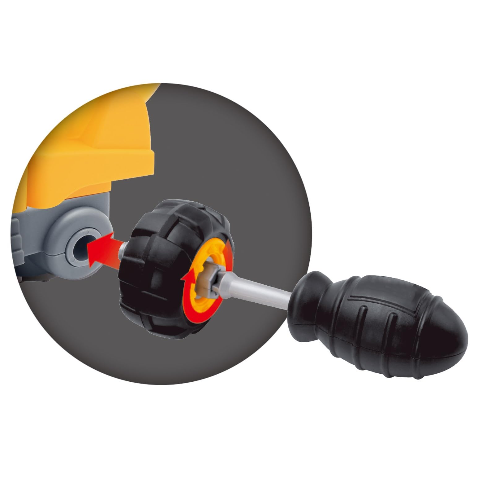 Zoop Toys Kit Construcao Escavadeira com Garra e Pa Mecanica