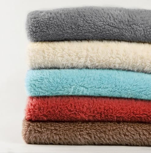 Funda para puf gigante (sin relleno), redonda, suave, mullida, de terciopelo fotovoltaico, lavable, ideal para sofás y tumbonas del salón, lavable a máquina, costuras dobles, tamaño M (180 x 90 cm) - imagen 2