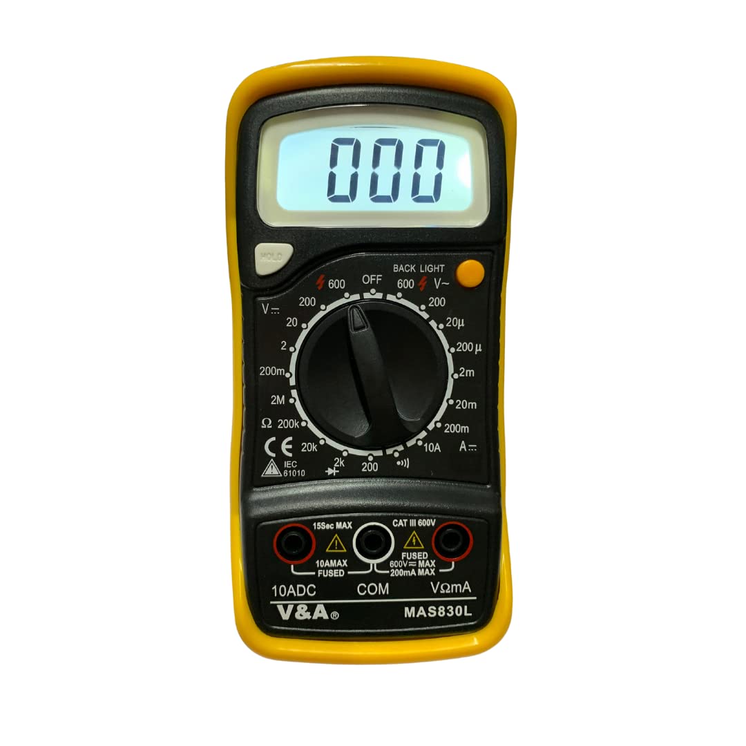 V&A® MAS830L Digital Multimeter (B0BZVBVJWF) Amazon Price History, Amazon Price Tracker