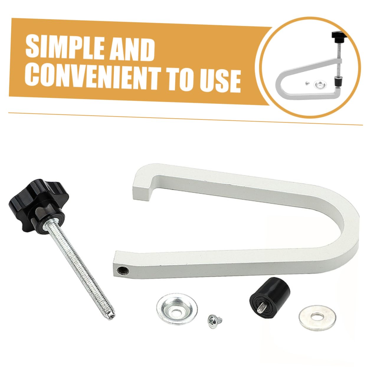 Herramienta Profesional Abrazadera de Puente de Guitarra Eléctrica, Accesorio de Instrumento en Color Plata, Kit de Mantenimiento para Reparación de Partes de Guitarra, Uso