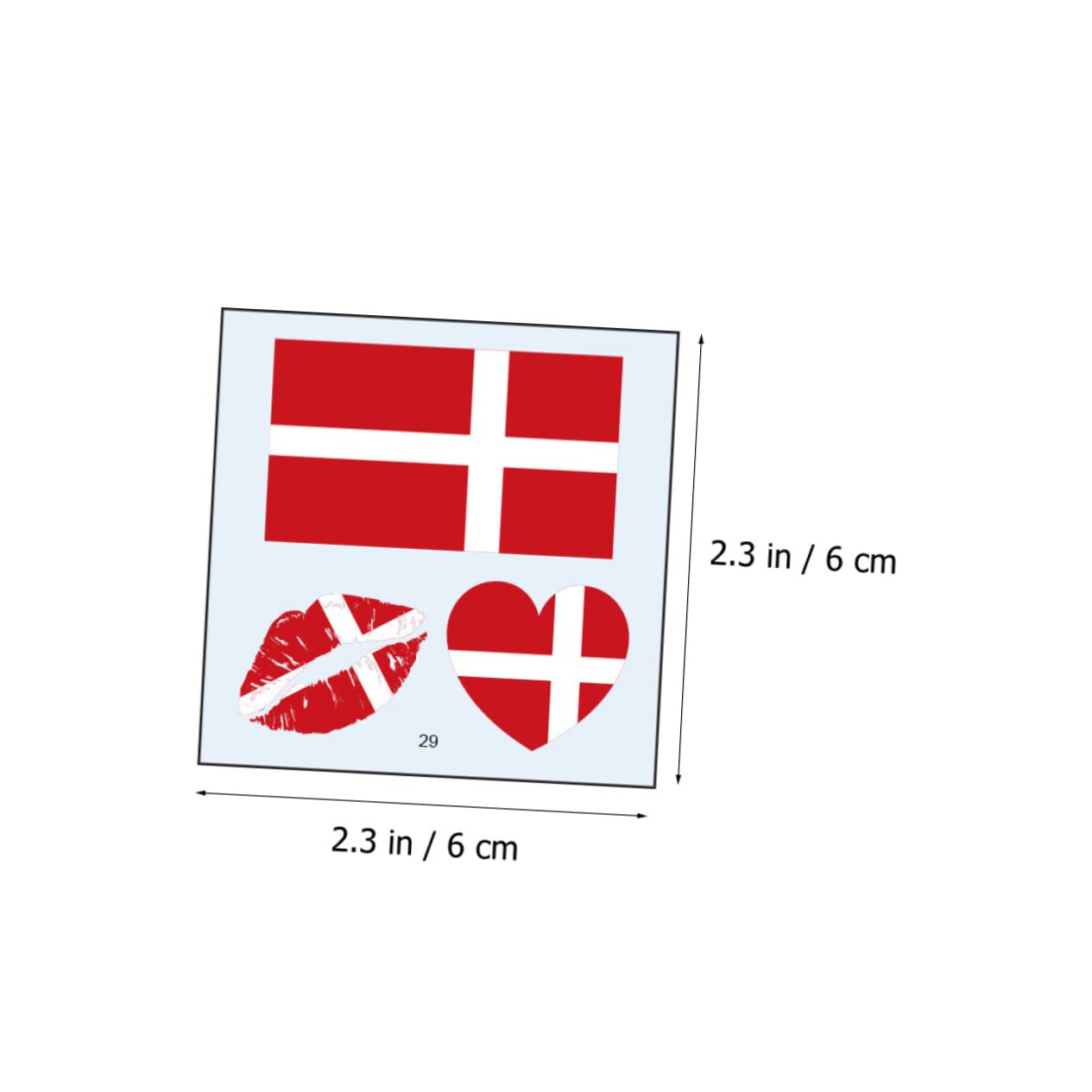 Mipcase 348pezzi Adesivi Temporanei Patriotici Con Bandiera Del Mondo Facciali Impermeabili Per Eventi Sportivi e Festivi Decorazioni Per Luglio e Divertimento