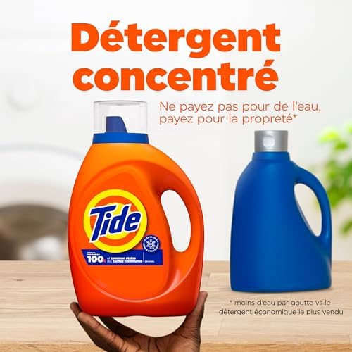 Tide Laundry Detergent Liquid, Original Scent, 25 Loads, Works on 100% of Common Stains, Laundry Soap, Liquid Laundry Detergent, 1.06L — view 15
