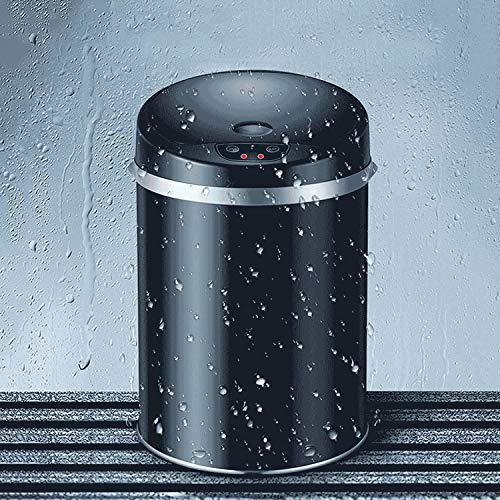 Basurero automático de inducción 6L acero inoxidable miniatura 5