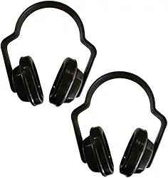 Kit 2 Abafador de Ruído Protetor Auricular Tipo Concha com CA