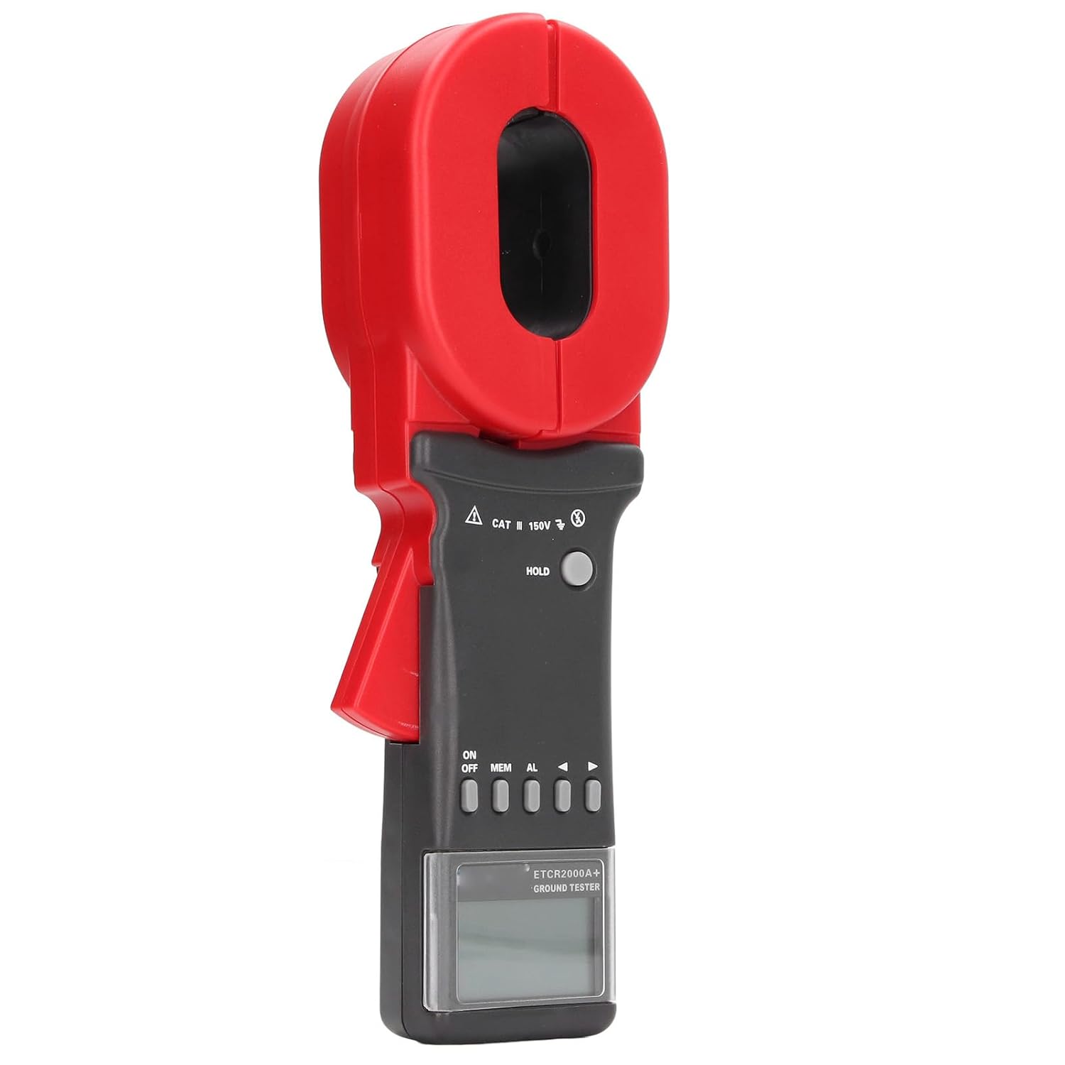Ground Tester, + Clamp Tester with 0.01‑1200Ω Range, Digital Ground Earth Meter for, Clamp Meters