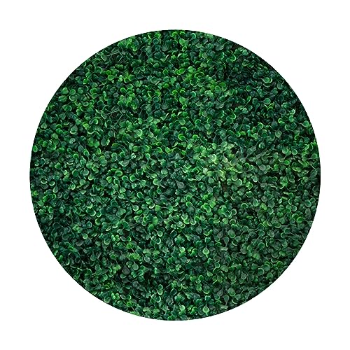 Laeacco 7.2x7.2ft Greenery Green Leaves Round Backdrop Spring Nature Grass Photography Background Baby Shower Gender Reveal Bridal Shower Birthday Wedding Party Cake Table Decor Portrait Booth Props by Laeacco - Used condition - Image 5