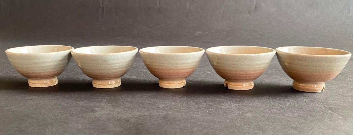 Amazon.co.jp: 萩焼 酒器 徳利 猪口 盃 杯 天鵬山 品 ② : ホーム