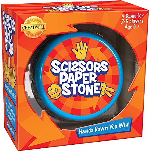 Cheatwell Games Scissors-Paper-Stone Card Game