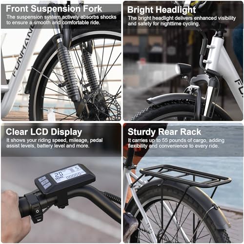Funhang Electric Bike for Adults
