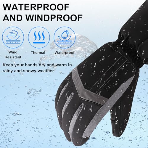 MMlove USB Heated Gloves - Electric Warm Heating Gloves for Men & Women, Touchscreen, Waterproof, Outdoor & Indoor Hand Warmers for Climbing & Motorcycling by MMlove - Image 4