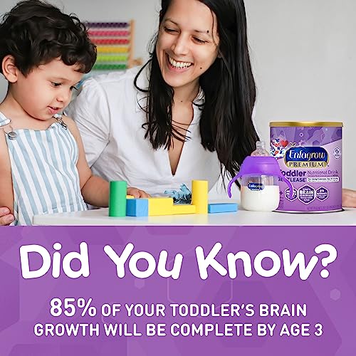Enfagrow Premium Gentlease Toddler Nutritional Drink, Omega-3 Dha For Brain Support, Prebiotics & Vitamins For Immune Health, Non-Gmo, 29.1 Oz Can, Pack Of 4, Total 116.4 Oz #TOP2