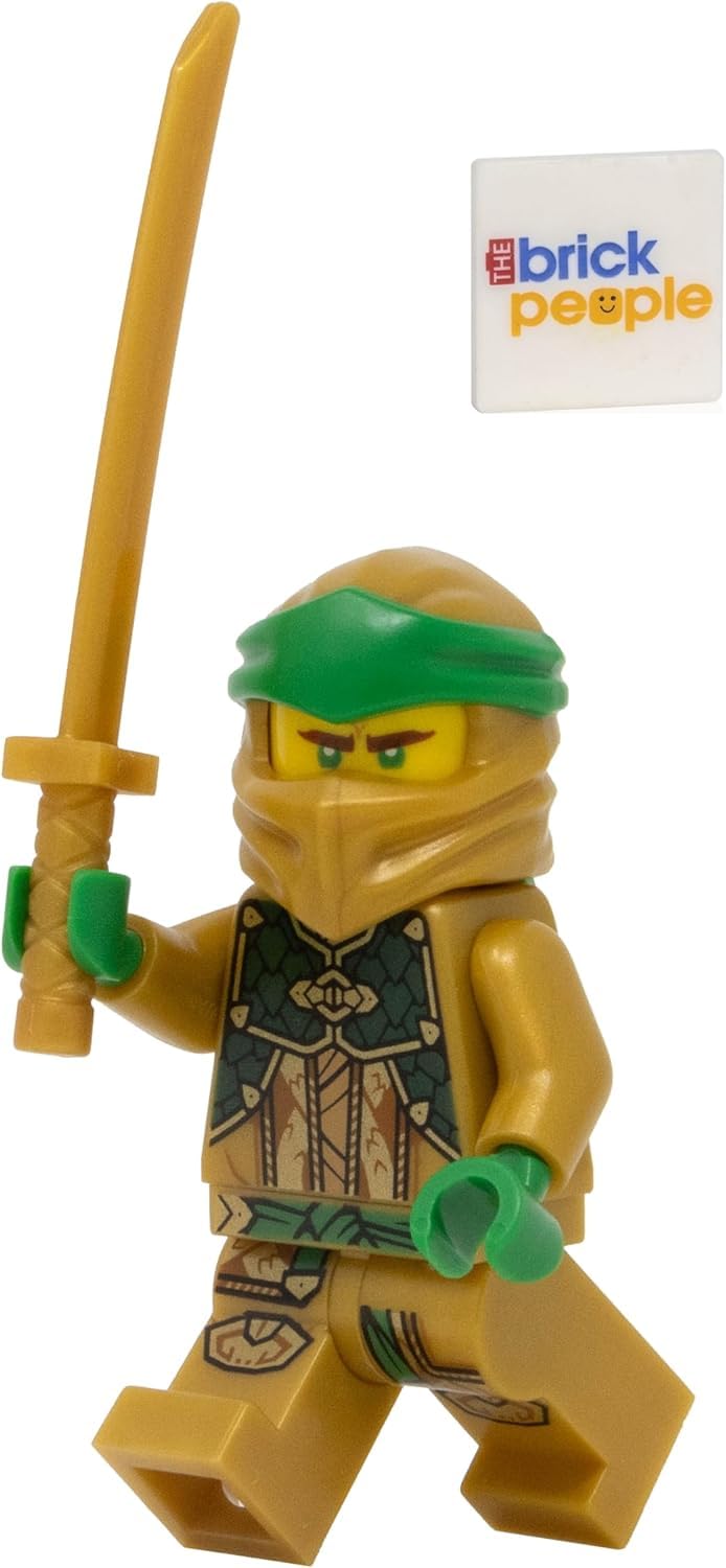 LEGO Ninjago: Golden Ninja Lloyd Garmadon Minfiigure with Katana