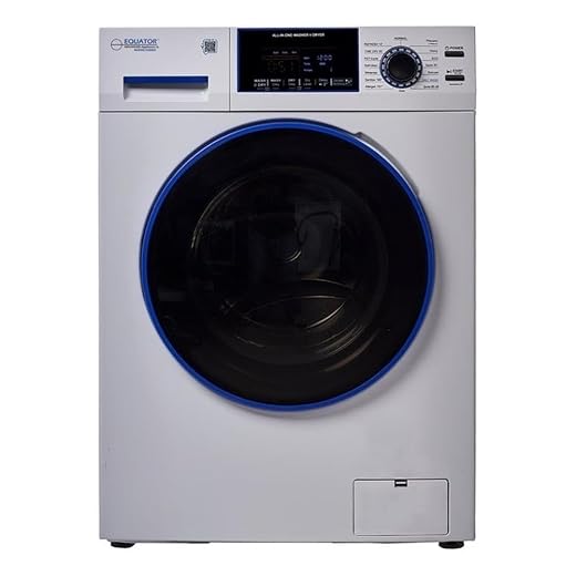 Pemberly Row Washer Dryer Combo, 3.1 Cu. Ft/15 lbs Capacity, Anti-Corrosion Design, Convertible Venting, Salt Wash Cycle, Compact Laundry Machine with Sensor Dry, Sanitize Mode for Marine Use