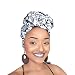 Black and White African Print Headwrap