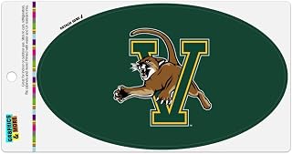 GRAPHICS & MORE University of Vermont Catamount Logo Automotive Car Refrigerator Locker Vinyl Euro Oval Magnet