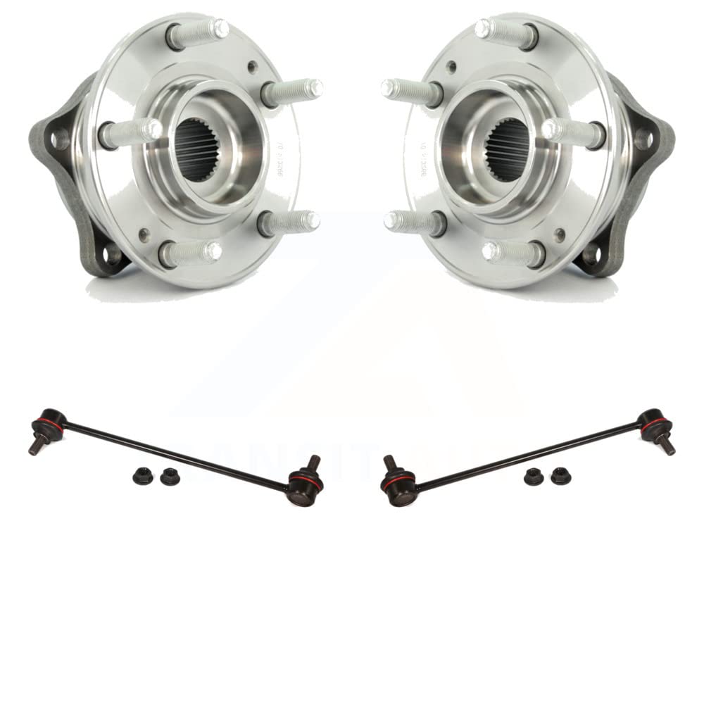 Transit Auto - Front Hub Bearing Assembly And Link Kit For Hyundai Kia Sorento Santa Fe Sport K77-100289