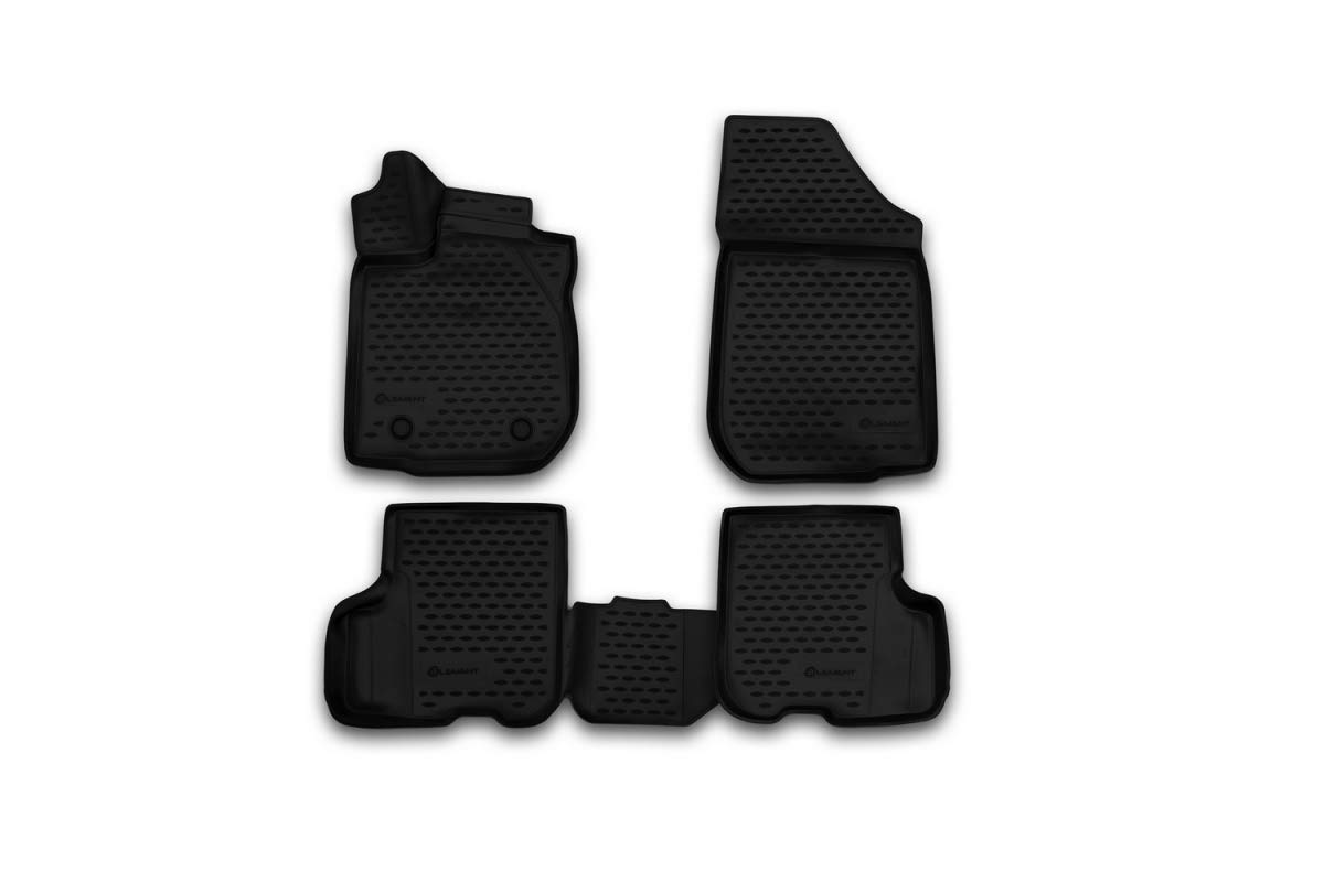 ELEMENT Alfombrillas 3D para ŠKODA Karoq 2017- | Familiar | Europa | Sin Caja Asiento | 4 Piezas — view 72