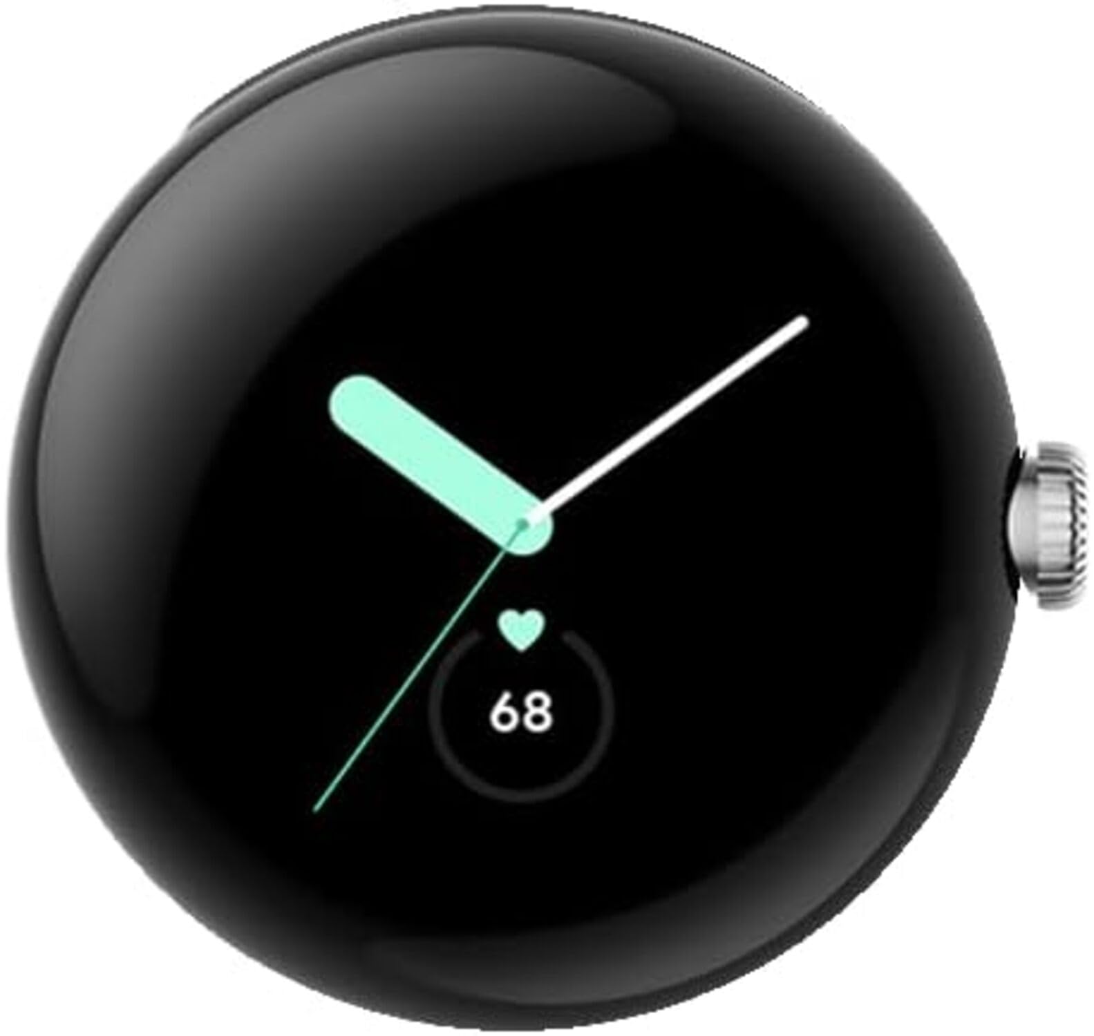 【中古美品】Pixel Watch【箱有り+保護ケース付き】 Google Pixel Watch Polished Silver ステンレスケース