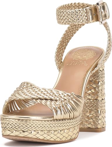 Image of Vince Camuto Pessa Woven Platform Sandals